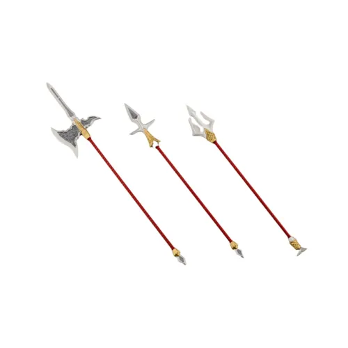 SHOUWU Modeling Support Goods Weapon Components Shendefeng 03 Long Handle Weapon Set Model Accessories