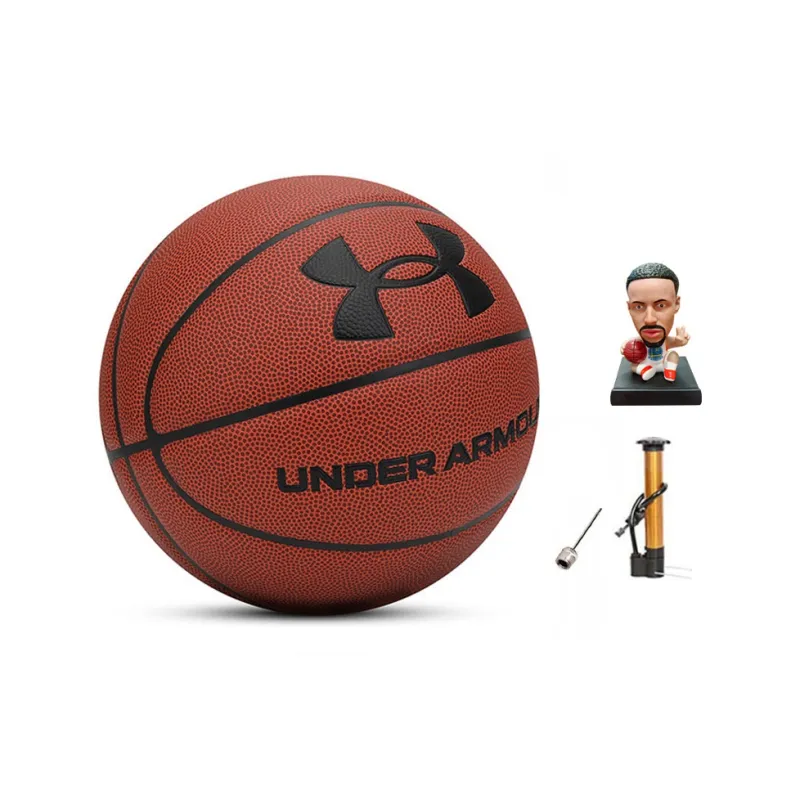 Under Armour PU Basketball Brown Size 7 Training Unisex-4