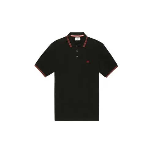 BALLY Polo Shirts Men Black