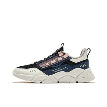 Erke Lead The New Module Series Low Top Running Shoes Women's Black Pink