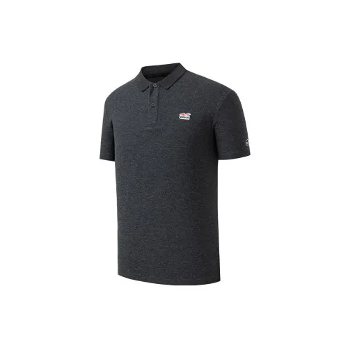 Erke Variety Training Collection T-Shirts Men Black Heather Gray