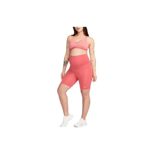 Nike Pregnant Mom Series Sports Shorts Women's Pink