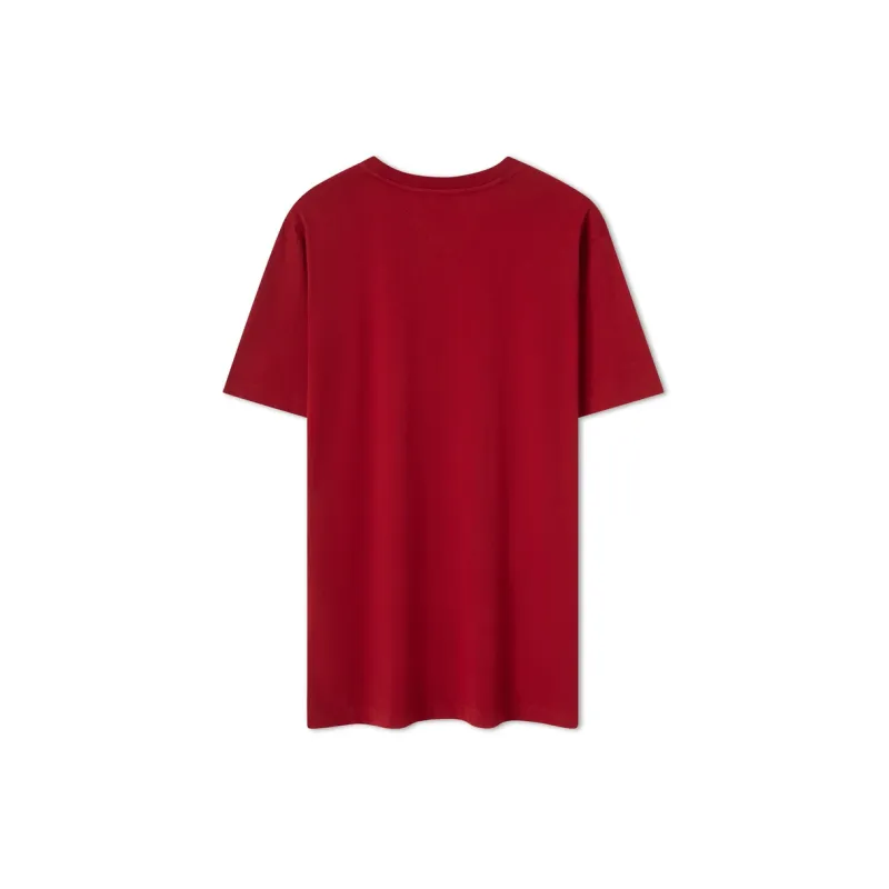 Disney X Tommy Hilfiger Tommy Hilfiger X DISNEY Co-branded Series T-Shirts Unisex Deep Red-1