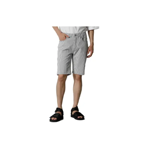 MOUSSY Casual Shorts Men Black