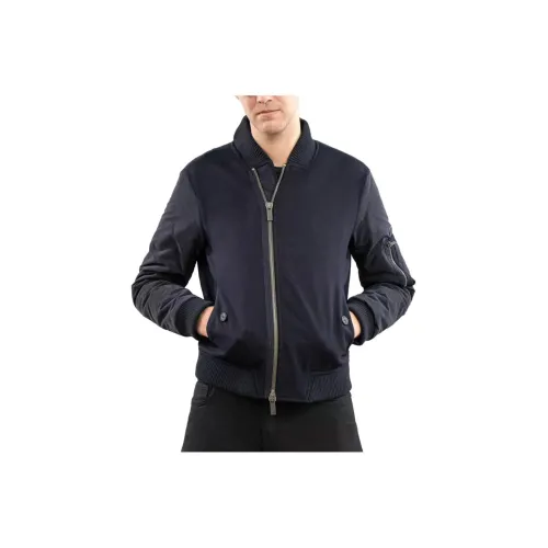 ARMANI JEANS Jackets Men Dark Blue