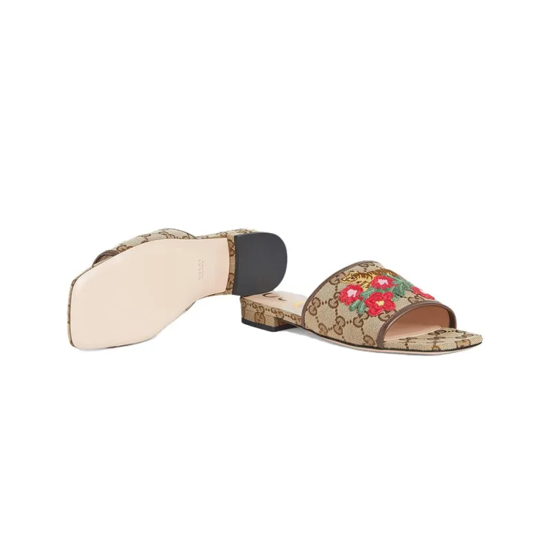 GUCCI GG Slingback Pumps Women's-5