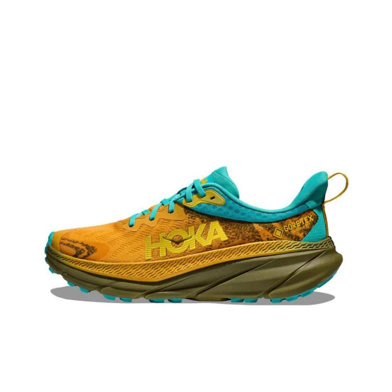 HOKA ONE ONE Challenger Atr 7 Gore Tex Golden Yellow Avocado-0