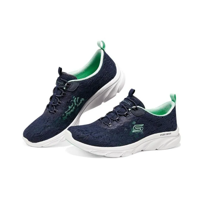 Skechers Dlux Comfort Shoes 'Navy' Women's-2