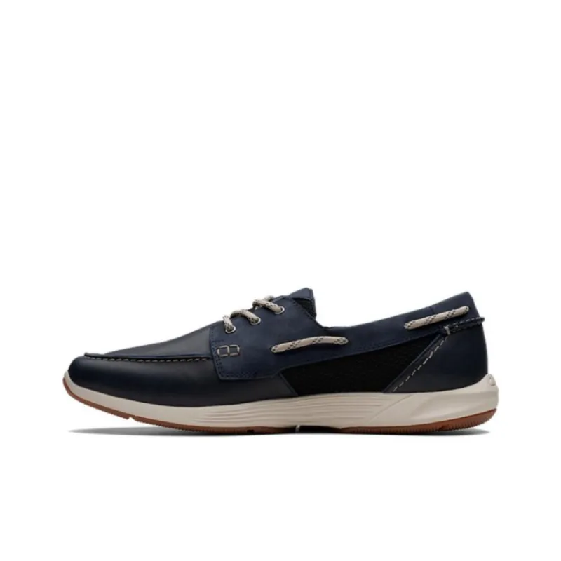 Clarks Casual Single Shoes Men's Marine Blue-0