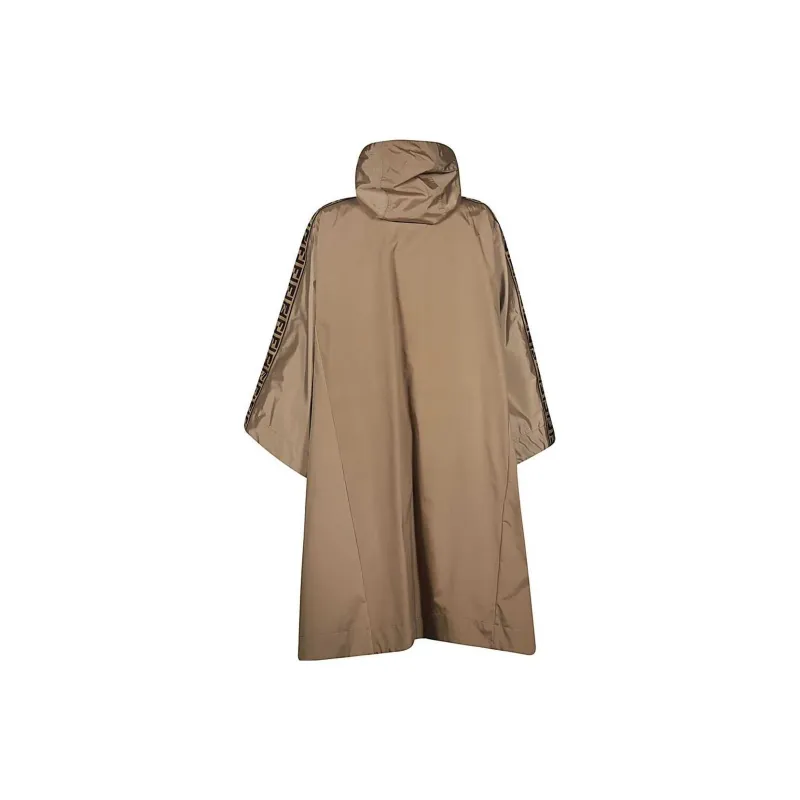 FENDI Trench Coats Women's Brown-1