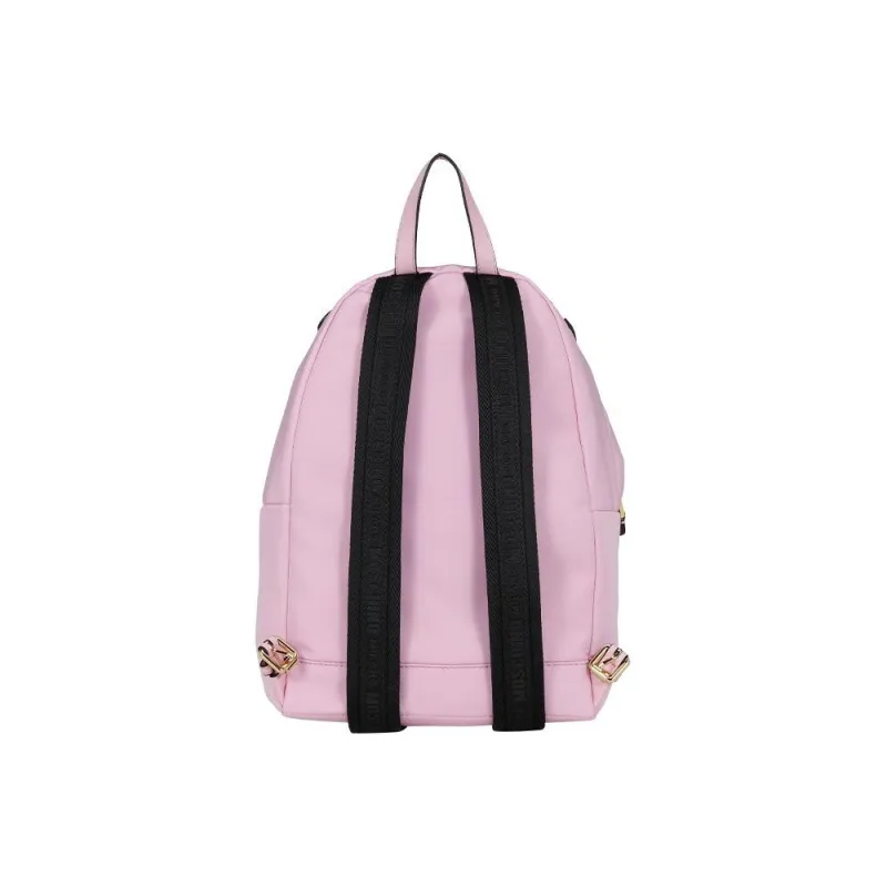 MOSCHINO Polyester Backpack Women's Pink-3