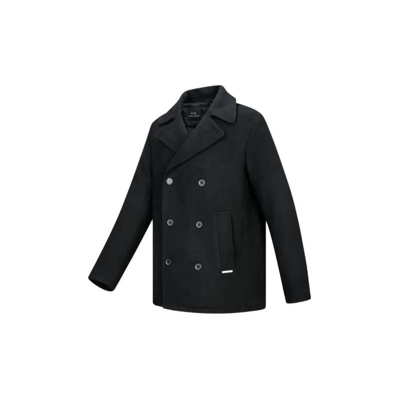 ARMANI EXCHANGE Coats Men Black-2