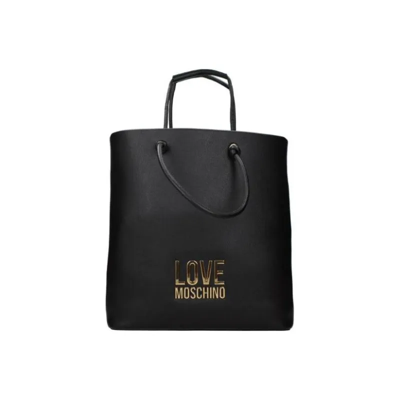 LOVE MOSCHINO Polyurethane Handbag Women's Black-0