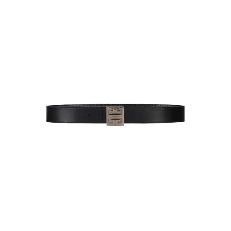 Givenchy 4G Plaque Reversible Belt-0