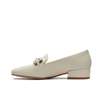 Clarks Soren Collection Casual Single Shoes Women's Ivory