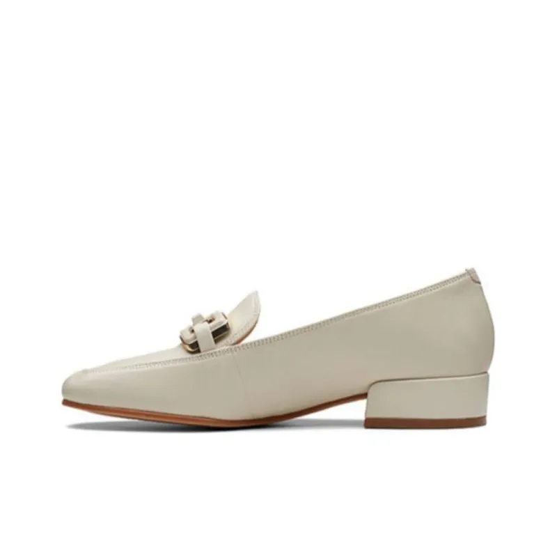 Clarks Soren Collection Casual Single Shoes Women's Ivory-0