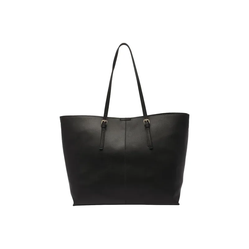 VERSACE JEANS COUTURE Polyester Tote Bag, Shopping Bag, Shoulder Bag, Handbag Regular Women's Black-4