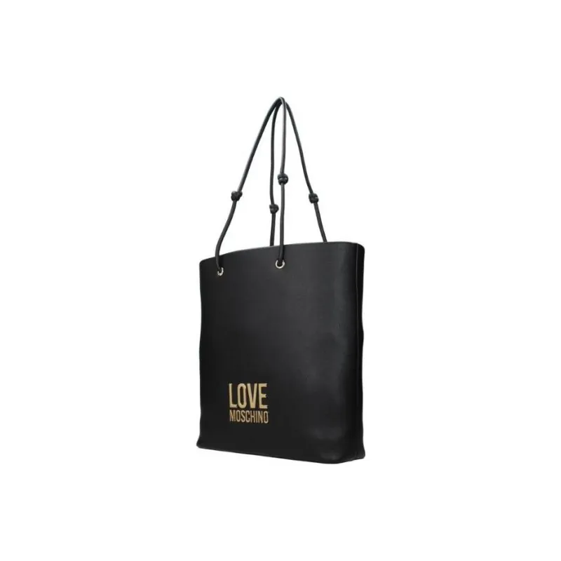 LOVE MOSCHINO Polyurethane Handbag Women's Black-2
