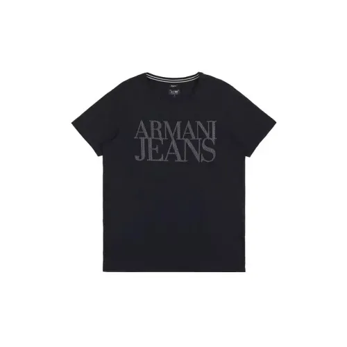 ARMANI JEANS T-Shirts Men Dark Blue