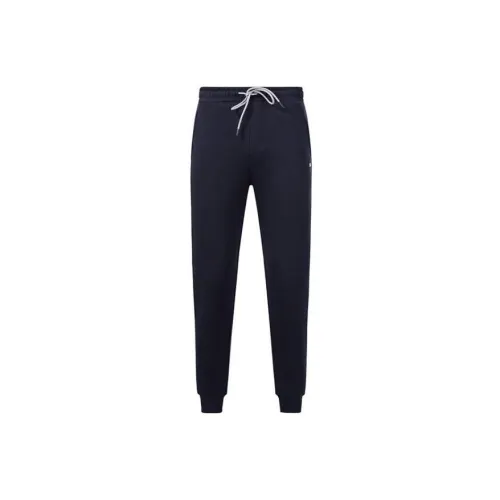 HUGO BOSS Knitted Sweatpants Men Dark Blue