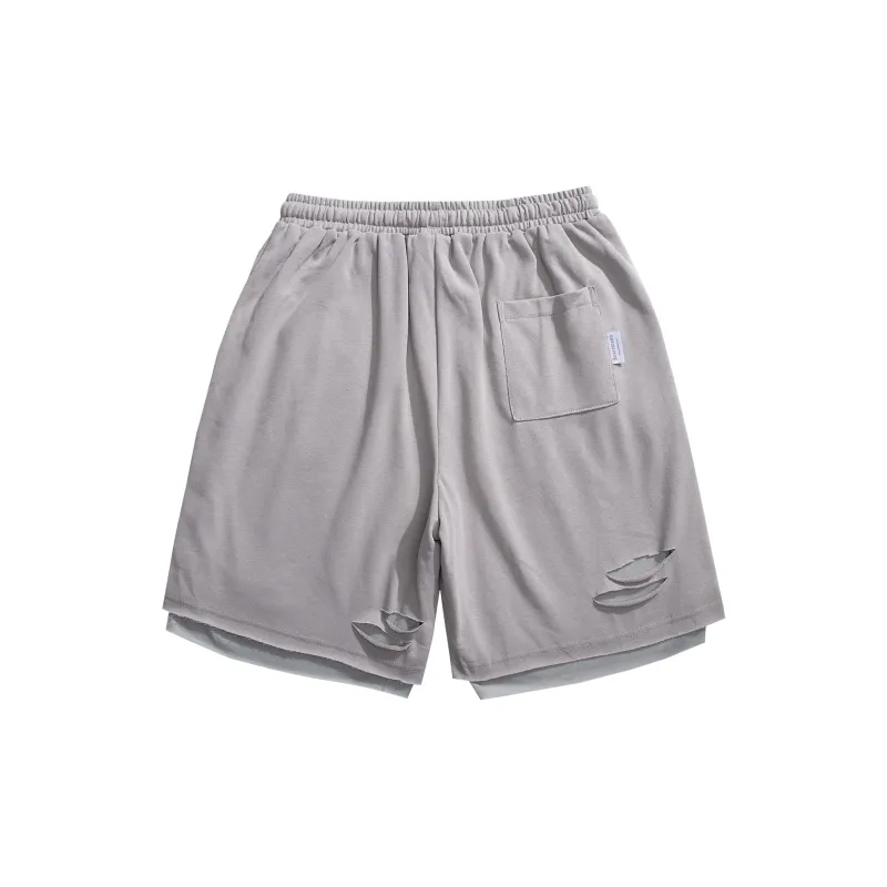 SUPERMOON Loose Fit Shorts Unisex-5