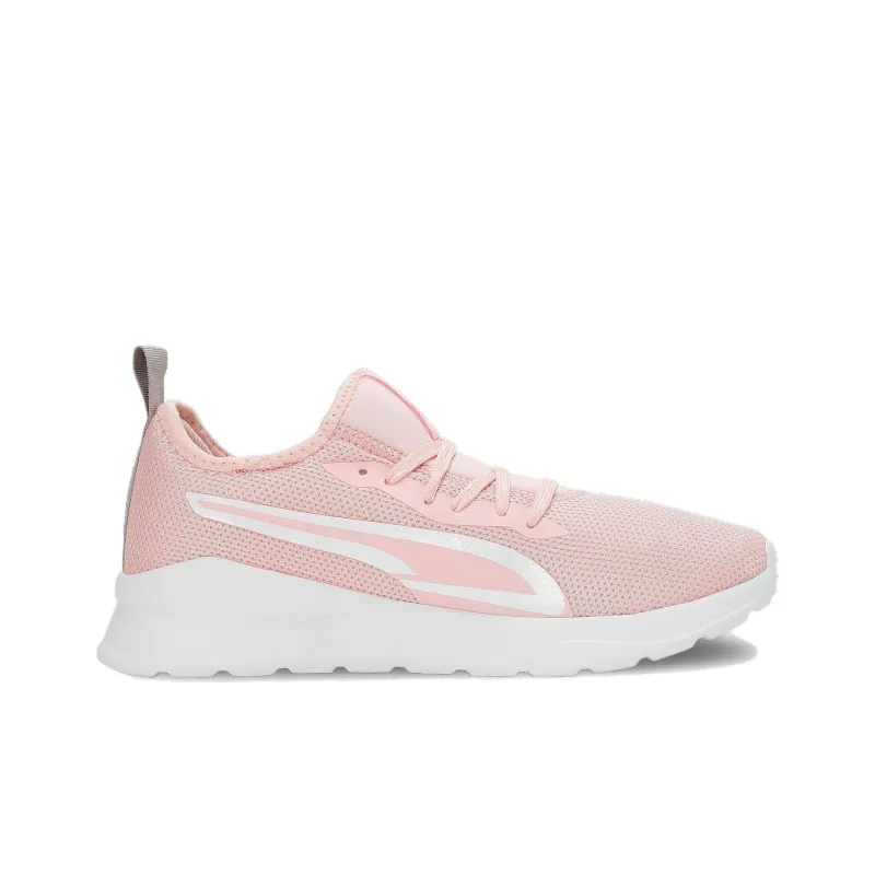 PUMA Robbin Anti-Slip Wear-Resistant Low-Top Sports Casual Shoes Women's Pink White-1