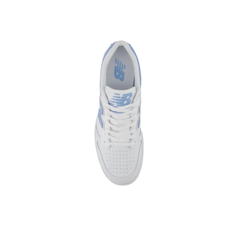 New Balance 480 Unc White Team Carolina Light Aluminum-3