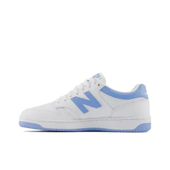 New Balance 480 Unc White Team Carolina Light Aluminum