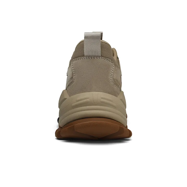 JEEP SPIRIT Anti Slip Wear Resistant Low Top Sports Casual Shoes Unisex Brown-3