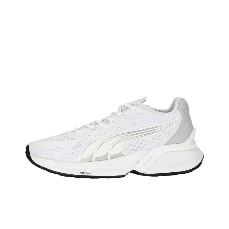 PUMA One8 Virat Kohli Pwrframe Aerogram Anti-Slip Wear-Resistant Low-Top Sports Casual Shoes Men's White Silver-0