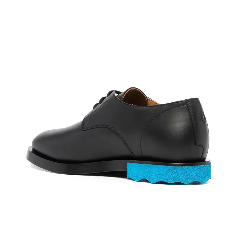 OFF WHITE Contrasting sole Derby Shoes-3