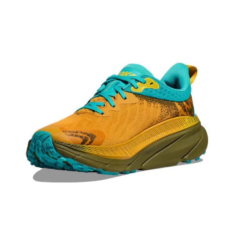 HOKA ONE ONE Challenger Atr 7 Gore Tex Golden Yellow Avocado-3