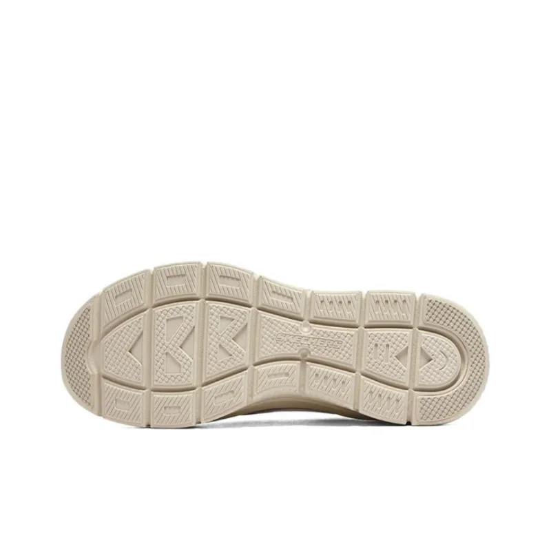 Skechers Modern D'Lu Anti Slip Wear Resistant Low Top Casual Shoes Women's Taupe-3