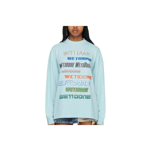 WE11DONE Sweatshirts Women's Sky Blue