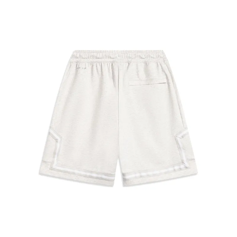 LiNing Wade Collection Casual Shorts Men's Heather Gray Tile Gray-1