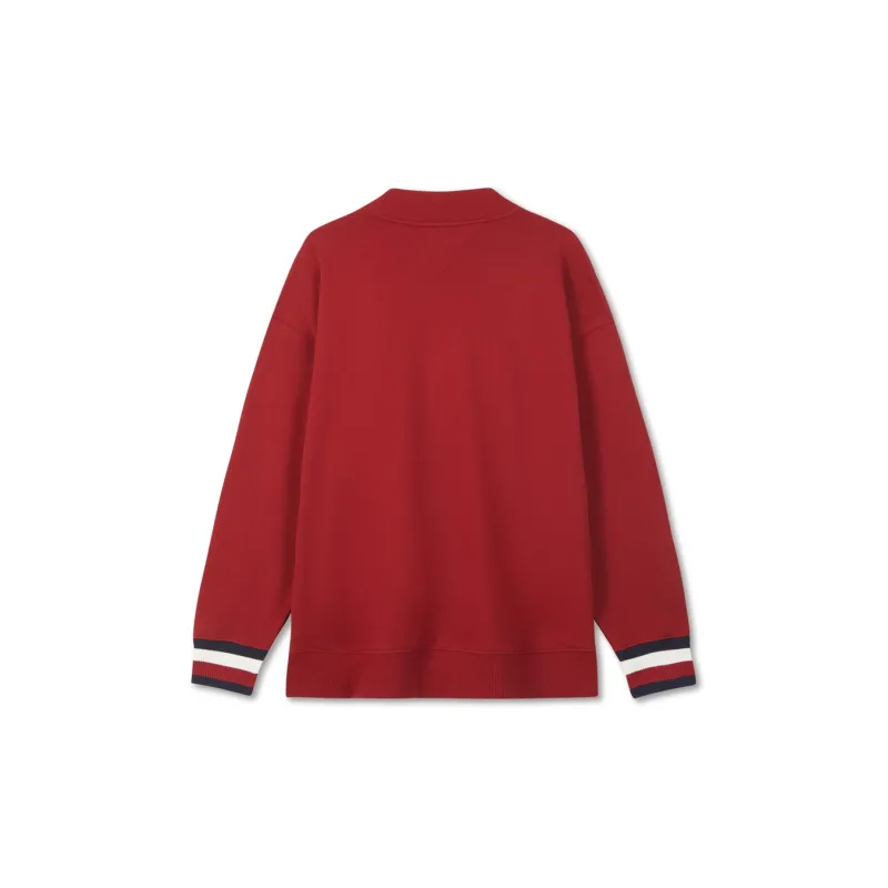 Disney X Tommy Hilfiger Tommy Hilfiger X DISNEY Co-branded Series Sweatshirts Men Deep Red-1