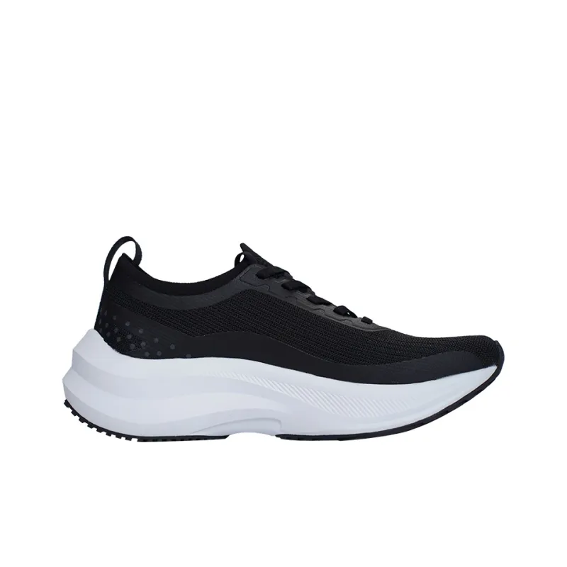 MINEPAIR Cushioning Anti Slip And Wear Resistant Low Top Sports Casual Shoes Unisex Dynamic Black-1