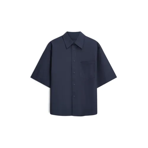 Calvin Klein Shirts Unisex Navy Blue