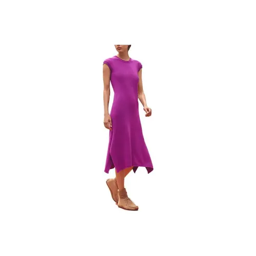 HERMES Sleeveless Dresses Women's Purple