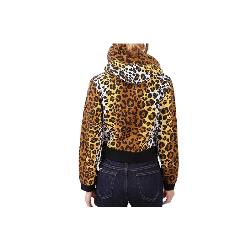 MOSCHINO Cropped Coats Women's Yellow-1