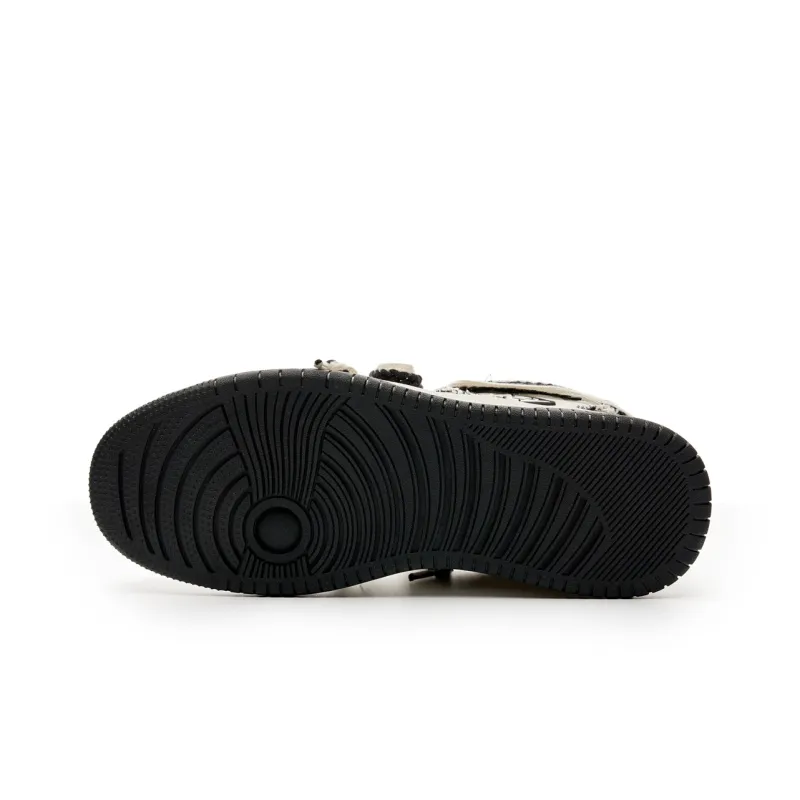 LAZY BONS Abrasion Resistant Slip Resistant Breathable Height Increasing Low Top Skateboard Shoes Unisex Black-5