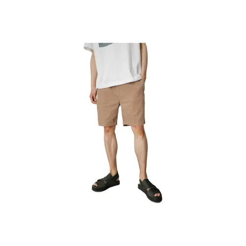 MOUSSY Casual Shorts Men Brown