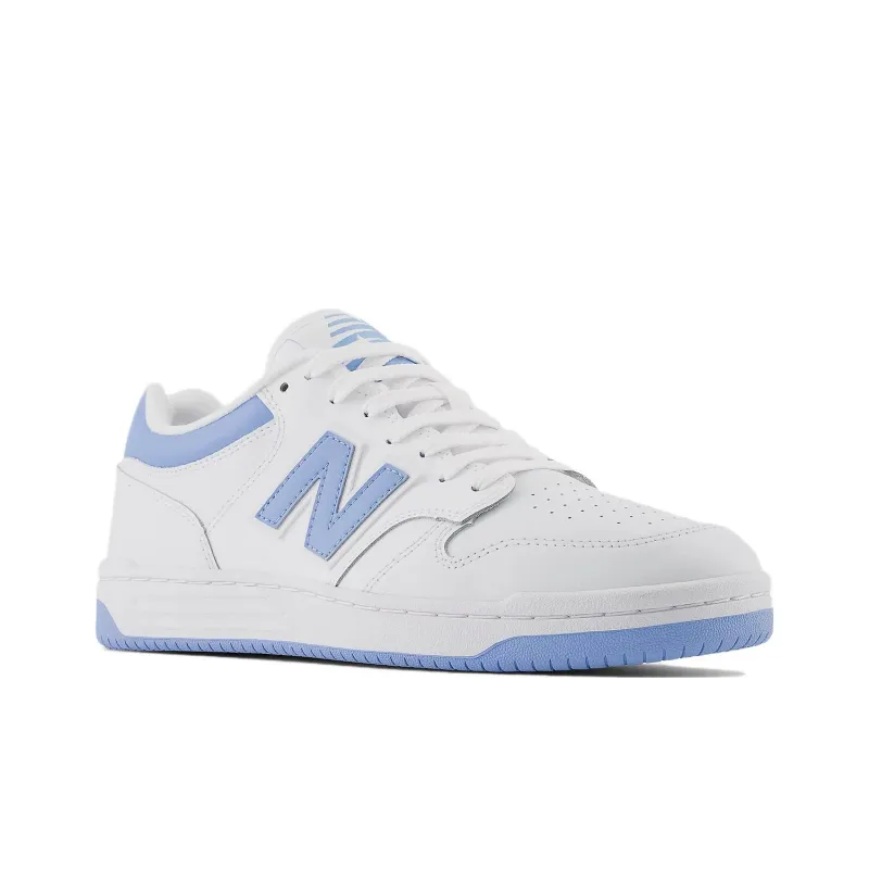 New Balance 480 Unc White Team Carolina Light Aluminum-2