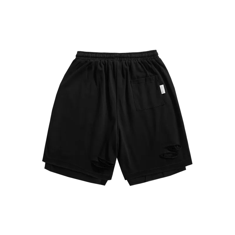 SUPERMOON Loose Fit Shorts Unisex-1