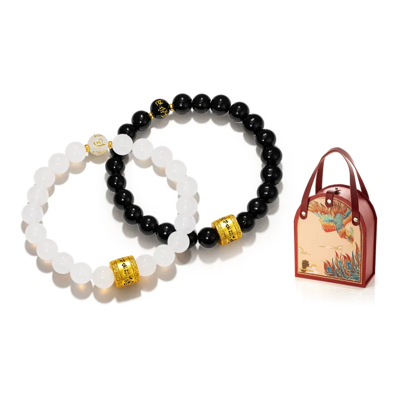 Jodie&Kevin Colored Glaze Bracelets Unisex-7