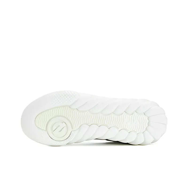 FILA CAMPO Slip-Resistant Cushioning Low-Top Skateboard Shoes Men's Coconut Milk White Black-4