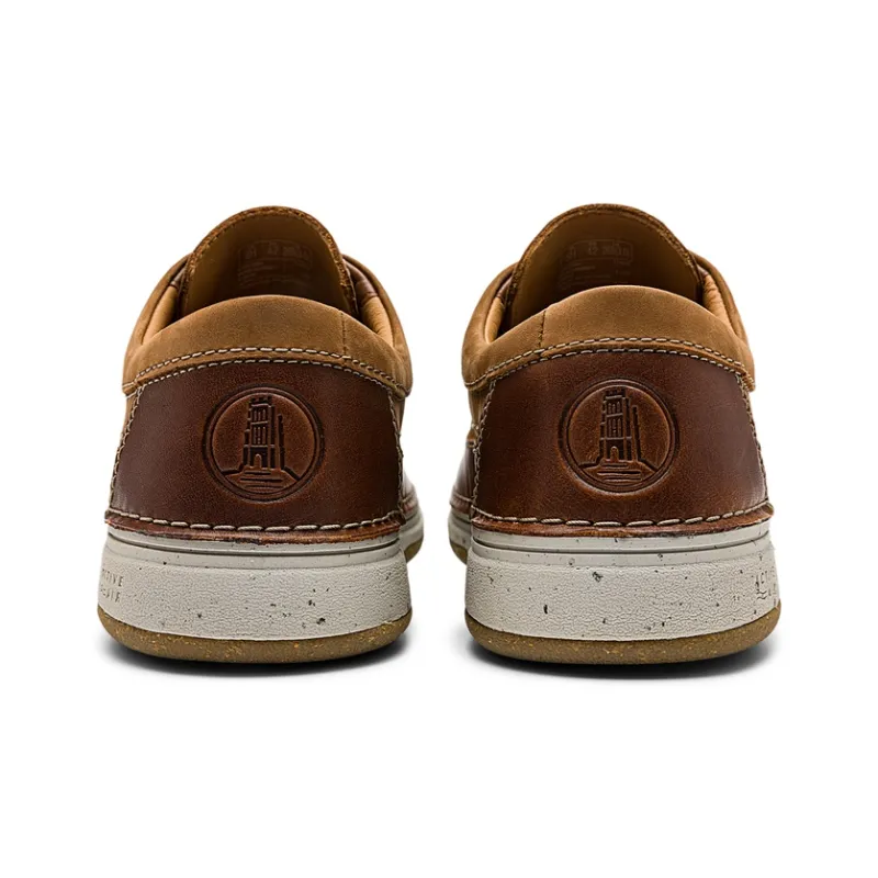 Clarks Low Top Casual Leather Shoes Men's Dark Umber-2