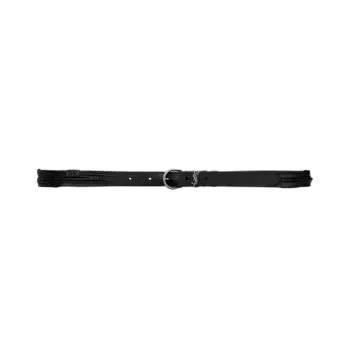SAINT LAURENT Croissant De Lune Buckled Thin Belt