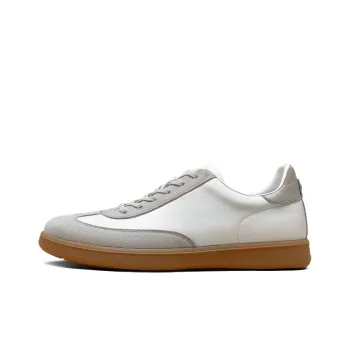Beau Today Stylish Skateboarding Shoes Men's White Gray