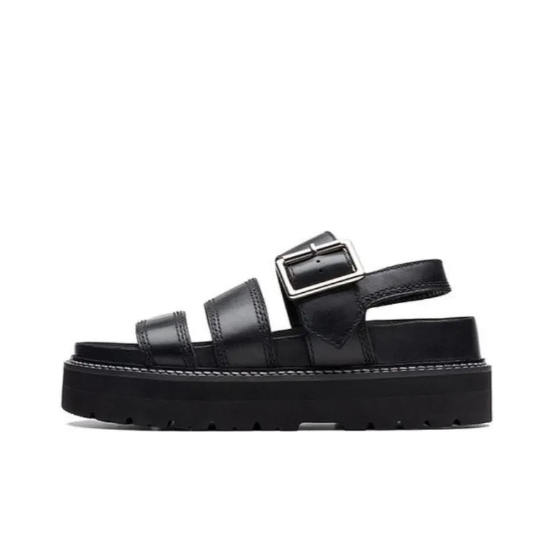 Clarks Stylish Sandals Women's Black-0